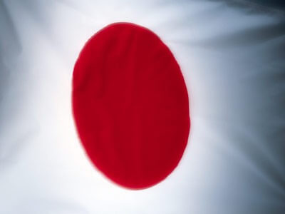 japan flag 2011. Photo of the Japanese flag